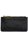 Black LV Epi Pochette Cles Coin Pouch