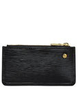 Black LV Epi Pochette Cles Coin Pouch