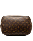 Brown LV Monogram Neonoe MM Bucket Bag