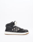Christian D1OR B27 Mid-top Black / White / Beige Oblique Leather EU 37 UK 4