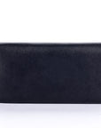 PRD 2M1220 Black Saffiano Large Zip Wallet with Cards & Box