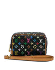 Black LV Monogram Multicolore Trousse Wapity Pouch