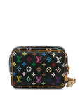 Black LV Monogram Multicolore Trousse Wapity Pouch