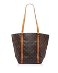 Brown LV Monogram Sac Shopping 48 Tote Bag