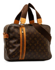 Brown LV Monogram Sac Bosphore Business Bag