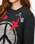 Christian D1OR 2018 Grey Wool/Cashmere 'Youthquake' Sweater Size 6 US