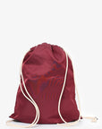 PRD 2019 Burgundy Nylon Drawstring Backpack