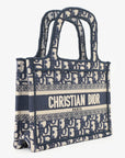 Christian D1OR 2020 Navy Oblique Mini Book Tote
