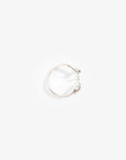 Christian D1OR 18K White Gold Diamond 'Oui 'Ring Size 6.5