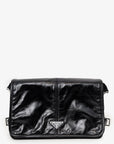 PRD Black Small Nappa Leather Duffle Bag