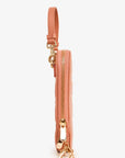Christian D1OR 2020 Pink Cannage Leather Call'in D1OR Phone Holder with Chain Strap
