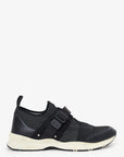 Christian D1OR Black/White Buckle Detail Sneakers Size 44 Mens