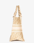 Christian D1OR 2023 Gold Monogram Medium Book Tote