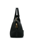 Black LV Cuir Obsession Lockit East-West HandBag