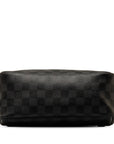 Black LV Damier Graphite Toiletry Pouch