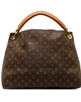 Brown LV Monogram Artsy MM Hobo Bag