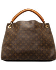 Brown LV Monogram Artsy MM Hobo Bag