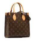 Brown LV Monogram Sac Plat BB Satchel