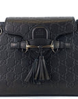 Emily Small GCCIssima Leather Flap Bag