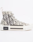 Christian D1OR B23 High-tops White / Black Oblique Canvas EU 38 UK 5