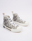 Christian D1OR B23 High-tops White / Black Oblique Canvas EU 38 UK 5