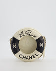 *RARE & FIRE PRICE* CH La Pausa Coco Lifesaver Bag in Black and White with Champagne Gold Hardware