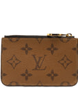 Brown LV Monogram Reverse Romy Card Holder