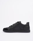 Christian D1OR CD Low Top Sneaker Black Leather EU 38.5 UK 5.5