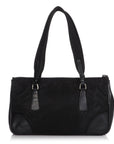 PRD Black Nylon Shoulder Bag