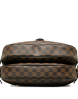Brown LV Damier Ebene Highbury Shoulder Bag