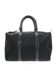 CHRISTIAN D1OR Bowling Handbag in Blue Fabric