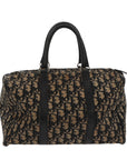CHRISTIAN D1OR Bowling Handbag in Blue Fabric