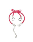 CHRISTIAN D1OR Bracelet in Pink Leather