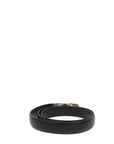 CHRISTIAN D1OR Belt in Black Leather
