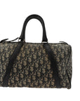 CHRISTIAN D1OR Bowling Handbag in Blue Fabric