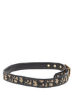 CHRISTIAN D1OR Belt in Blue Fabric
