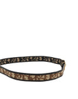 CHRISTIAN D1OR Belt in Beige Fabric