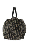 CHRISTIAN D1OR Bowling Handbag in Blue Fabric