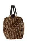 CHRISTIAN D1OR Bowling Handbag in Beige Fabric