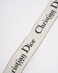 Christian D1OR Adjustable Shoulder Strap With Ring Black / White Canvas