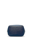 Blue LV Epi Noe GM Bucket Bag