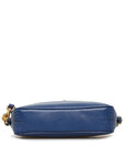 PRD Crossbody Bag Small Blue Saffiano