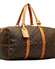Brown LV Monogram Sac Souple 45 Travel Bag