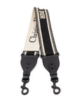 Black Christian D1OR Paris Embroidery Strap