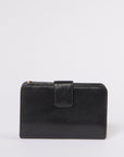 PRD Black Leather Compact Wallet