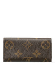 Brown LV Monogram 4 Key Holder