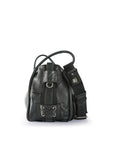 CHRISTIAN D1OR Black Leather Crossbody Bag