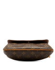 Brown LV Monogram Musette Salsa Short Strap Shoulder Bag
