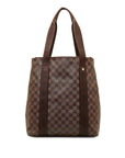 Brown LV Damier Ebene Cabas Beaubourg Tote Bag