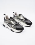 Christian D1OR B22 Silver / Black / White Mesh EU 43 UK 9